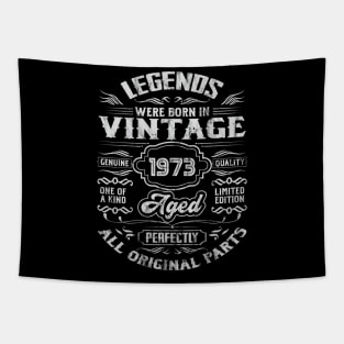 1973 Birthday Vintage Gift For Legends Born 1973 Tapestry