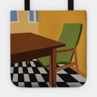 Art Deco Living Room Tote