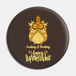 Whimsical Thanksgiving: Looking & Hooking with the Owl Pin