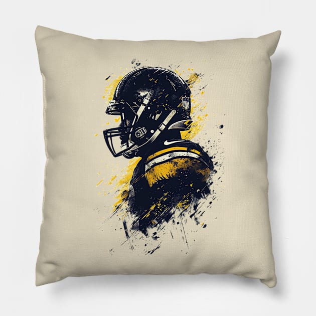 nfl Pillow by weirdesigns