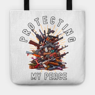 Protecting My Peace T-Shirt - Armed & Peaceful Tote