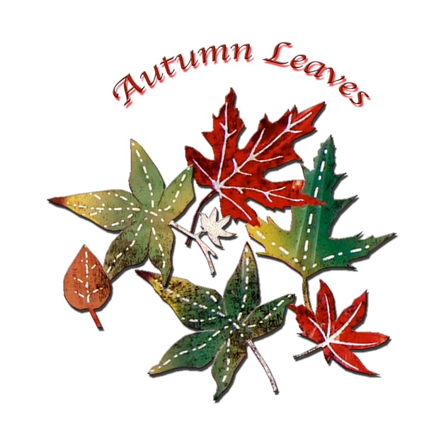 Autumn Leaves by PaintingsbyArlette