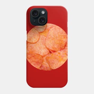 Ketchup Chips Circle Photograph Phone Case