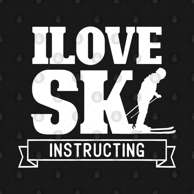 Course Teacher Skiing Ski Instructor Skier Coach by dr3shirts