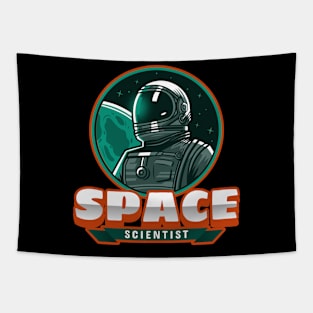 Space Scientist Tapestry