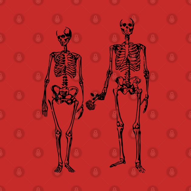 Romantic skeletons by SeverV