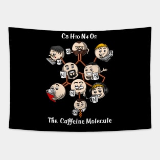 Chemistry Caffeine Molecule Tapestry