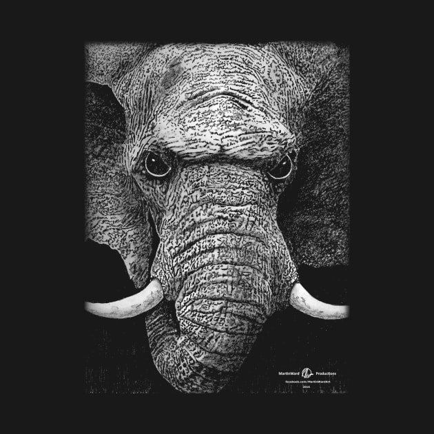 Fierce Elephant by MartinWard