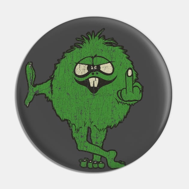 IDGAF Green Monster Pin by JCD666