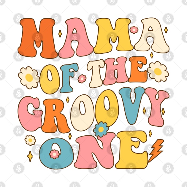 Mama of Groovy One 1st Birthday Party by Crayoon