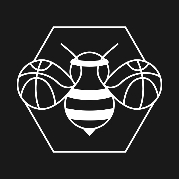 Baller Bee – White by PHLytees