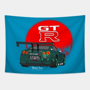 Nissan GTR Rising Sun Tapestry