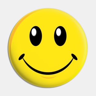 Smiley Face Pin