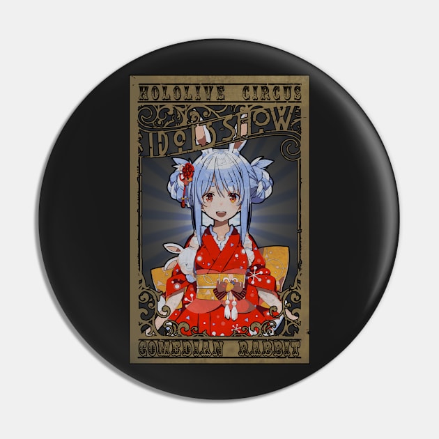 Usada Pekora Hololive Circus Pin by TonaPlancarte