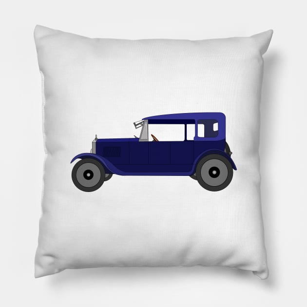 The Blinders - Old Fashioned Car Pillow by Cool Duck's Tees