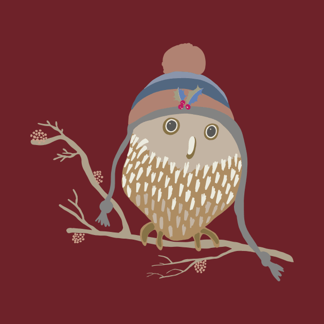 Winter owl by Flyingrabbit