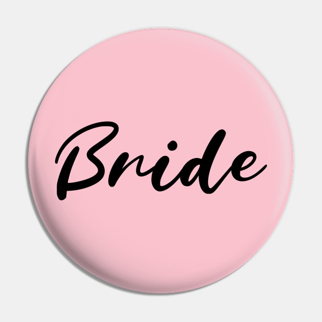 Bride Bachelorette Party Pin by Classic & Vintage Tees