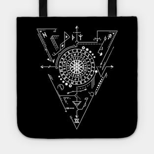 Web of Wyrd | Norse Pagan Symbol Tote