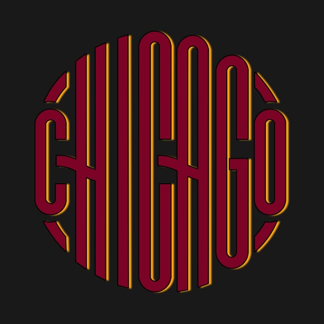 chicago-city by lounesartdessin