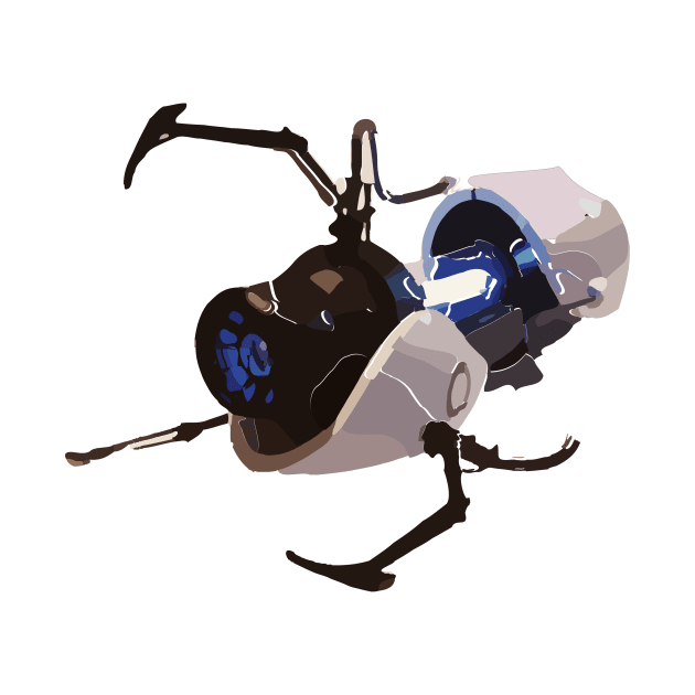 Portal Gun Original Artwork by Unicorn Formula