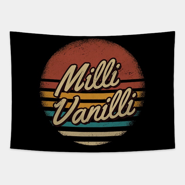 Milli Vanilli Retro Style Tapestry by JamexAlisa