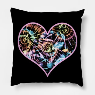 Tie-Dye Blast Love Pillow