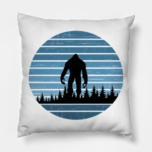 Yeti illustration Pillow