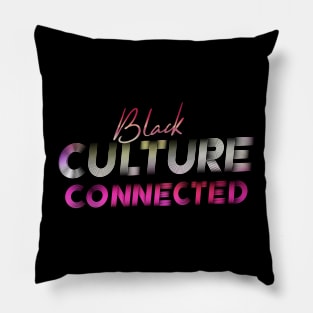 Black Culture Connected Pillow