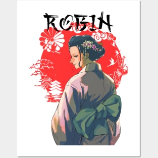 Nico Robin one piece Art Print for Sale by KearaBlock