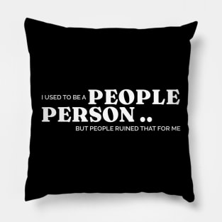 Funny People Person Pillow