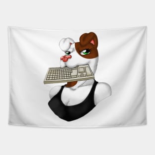 cherry keyboard writer logo Tapestry