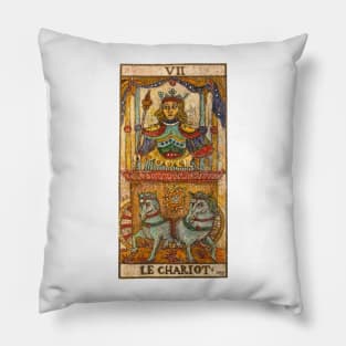 Carte de Tarot - Le Chariot Pillow