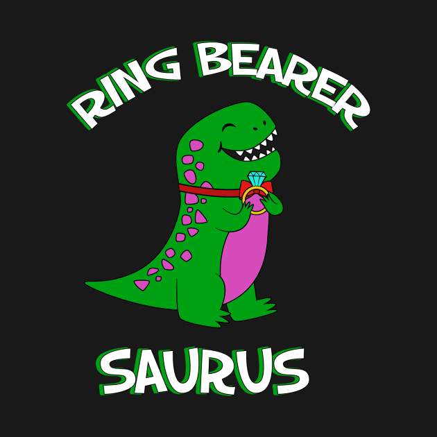 Ring Bearer Saurus by TheBestHumorApparel