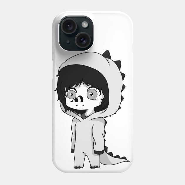 laughing jack dinosaur chibi Phone Case by LillyTheChibi