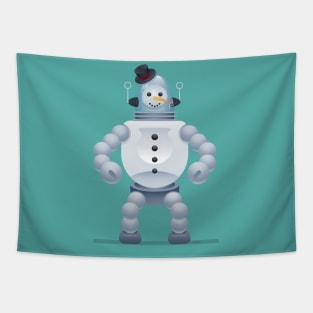 Snowbot, Snowman-Robot Hybrid Tapestry