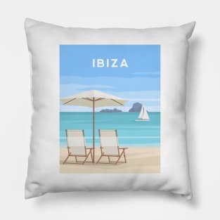 Ibiza, Balearic Islands, Spain Pillow