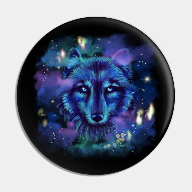 Astral Wolf Pin by Perezart99