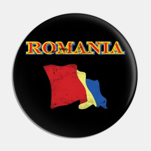 Romania flag Pin