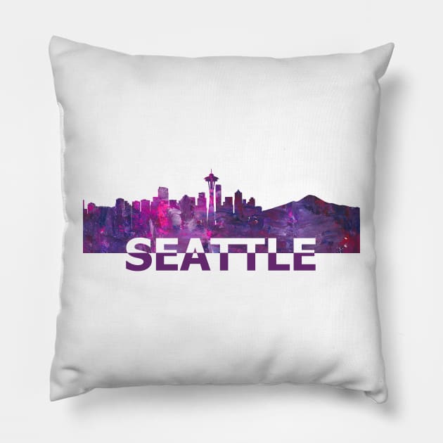 Seattle Pillow by artshop77