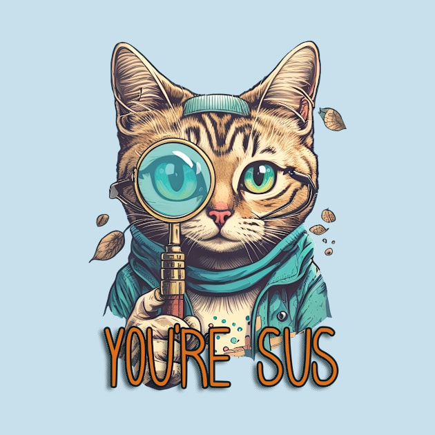 You're Sus Cat by zensodaclub