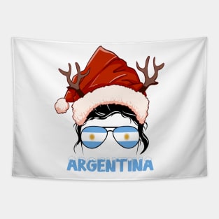 Argentina girl, Argentine Christmas gift , Regalo Navidad Argentina Tapestry