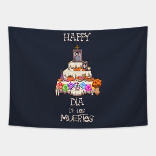 Dia De Los Muertos Altar Tapestry