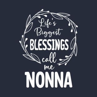 nonna with a circle T-Shirt