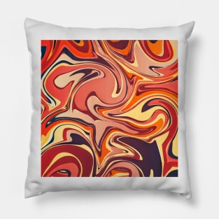 Marbling Texture Design Pillow