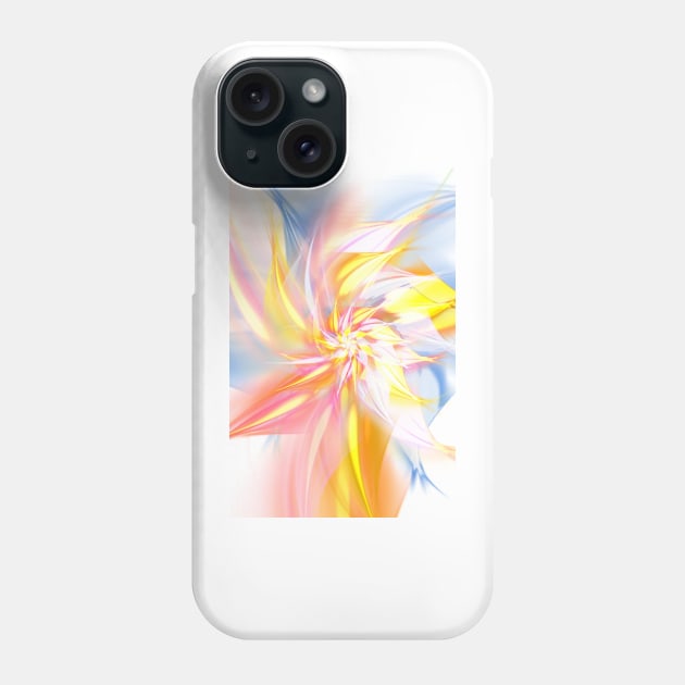 Fractal Flower Phone Case by RoxanneG