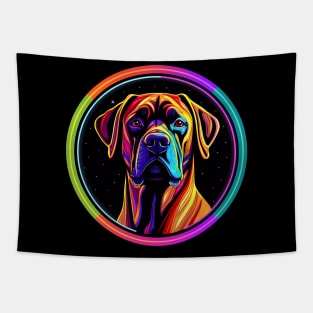 Boerboel Cosmic Space Dogs Galaxy Astronaut Tapestry