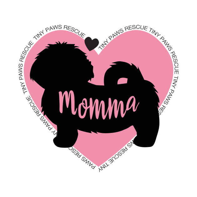 Fluff Momma (pink) by Tiny Paws Rescue