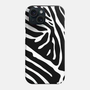 Zebra print pattern Phone Case