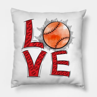 Baseball love Pillow