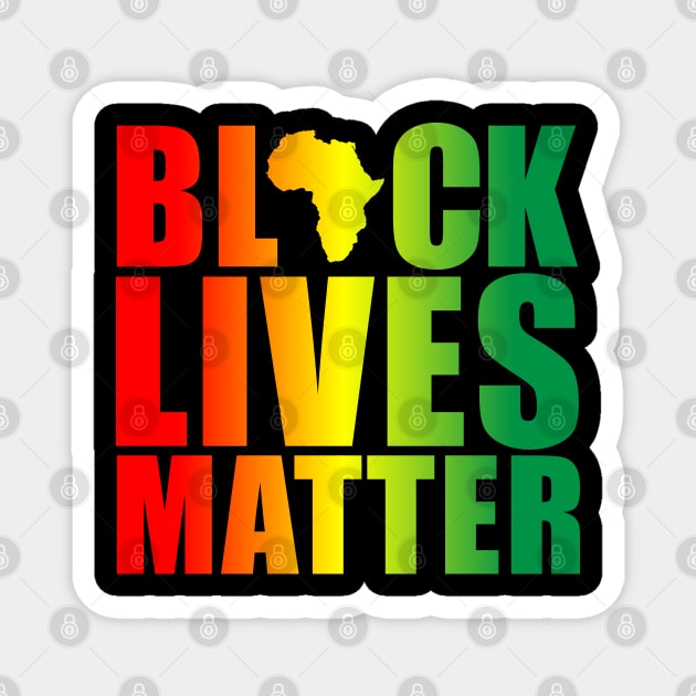 Black Lives Matter | African American | Protest Magnet by UrbanLifeApparel